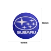 Αυτοκόλλητα Ζαντών Σμάλτο Subaru 60mm 4 Τεμάχια