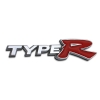 Αυτοκόλλητο Σήμα Χρωμίου 3D "TYPE-R" 12.3x2.7cm 1Τμχ