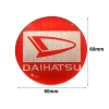 Αυτοκόλλητα Ζαντών Σμάλτο Daihatsu 60mm 4 Τεμάχια