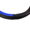 Κάλυμμα Τιμονιού Αυτοκινήτου Δερματίνη X-Treme  Sport Μαύρο-Μπλε Medium 38cm 1 Τεμάχιο
