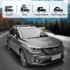Μπάρες Οροφής Rackit Αλουμινίου 120cm Για Αυτοκίνητα Με Εργοστασιακές Παράλληλες Μπάρες  (Σετ Με Πόδια Και Κλειδαριά) Ασημί 2 Τεμάχια
