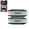 Στοπ Ζώνης Ασφαλείας Ασημί Type-R TR-2538 2 Τεμάχια