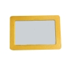 Καθρέπτης Εσωτερικός Σε Κίτρινο Χρώμα Με Κλιπ, Velcro Και Λάστιχο Για Σκίαστρο 16x11cm 1 Τεμάχιο