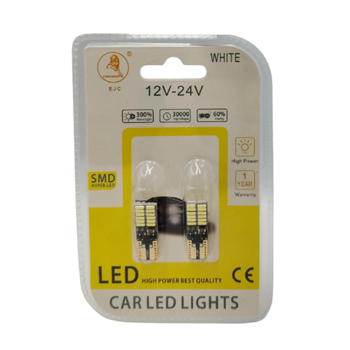 Είδος- 16564-1-lampes-T10-24led-106335-100455-psires-leuko-12v24v-2tmx ΛΑΜΠΕΣ Τ10 24LΕD 100455 WΗΙΤΕ 12V-24V