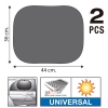 Ηλιοπροστασία Αυτοκινήτου Feral Για Τα Πλαϊνά Τζάμια Τετράγωνη Super UV 44x36cm 2 Τεμάχια