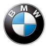 Σήμα Κουμπωτό Τύπου BMW Άσπρο - Μπλε 8.3x3cm 1 Τεμάχιο