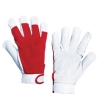 Γάντια Εργασίας Pvc Με Μανσέτα No10 - XL Ασπρο-Κόκκινο 2 Τεμάχια