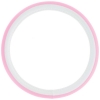 Κάλυμμα Τιμονιού Αυτοκινήτου Δερματίνη Girly Small-Medium ροζ-λευκό 37 - 39cm 1 Τεμάχιο