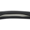 Κάλυμμα Τιμονιού Αυτοκινήτου Δερματίνη Soft Μαύρο Με Μαύρη Ραφή Medium 38cm 1 Τεμάχιο