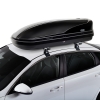Μπαγκαζιέρα Οροφής Αυτοκινήτου Cruz Paddock 940-483 450L Μαύρη Γυαλιστερή Με Διπλό Άνοιγμα Και Τοποθέτηση Quick Fix