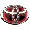 Σήμα Μάσκας Toyota Κόκκινο - Μαύρο 16x11cm