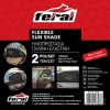 Ηλιοπροστασίες Αυτοκινήτου Feral Για Τα Πλαϊνά Τζάμια Ελαστική (Flexible) Sunshade 100x54cm 2 Τεμάχια
