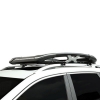 Σχάρα Οροφής Αυτοκινήτου Αλουμινίου Aero Κάθετη Μαύρη 127x96cm (Hj-Rb514)
