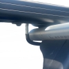 Σχάρα Οροφής Αυτοκινήτου Αλουμινίου Aero Κάθετη Μαύρη 127x96cm (Hj-Rb514)