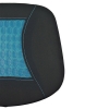 Ανατομικό-Ορθοπεδικό Μαξιλαράκι Θέσης-Καθίσματος Gel 41x38x5.5cm Μαύρο-Μπλε 1 Τμχ