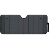 Ηλιοπροστασία Παρμπρίζ Αλουμινίου ''Black'' Feral Μαύρο Matte X-Large 145x80cm 1 Τεμάχιο