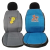 Πλατοκαθίσματα Αυτοκινήτου Διπλής Όψης Looney Tunes Γκρι Tweety - Μπλε Daffy Duck 1 Τεμάχια