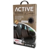 Πλατοκάθισμα Αυτοκινήτου Otom Active Line Ύφασμα Τύπου Lacoste Ανάγλυφο Καπιτονέ Μαύρο ACTL-101 1 Τεμάχιο