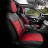 Καλύμματα Αυτοκινήτου Otom Comfortline Design Universal Sued / Rachel / Δερματίνη Σετ Εμπρός / Πίσω Μαύρο - Κόκκινο CMF-207 11 Τεμάχια