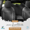 Καλύμματα Αυτοκινήτου Otom Comfortline VIP Design Universal Sued / Rachel / Δερματίνη Καπιτονέ Σετ Εμπρός / Πίσω Μαύρο Με Άπρο Κέντημα CMV-232 11 Τεμάχια
