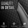 Καλύμματα Αυτοκινήτου Otom Sport Plus Design Universal Βαμβακερό Ύφασμα / Rachel / Δερματίνη Σετ Εμπρός / Πίσω Μαύρο SPTPLS-101 11 Τεμάχια