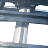 Σχάρα Οροφής Αυτοκινήτου Αλουμινίου Μαύρο 140x100cm Με Led Φανάρια