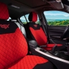 Ημικαλύμματα Καθισμάτων Αυτοκινήτου Otom RSX Sport Ύφασμα Κεντητό Καπιτονέ Κόκκινο - Μαύρο RSXL-104 2 Τεμάχια