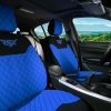 Ημικαλύμματα Καθισμάτων Αυτοκινήτου Otom RSX Sport  Ύφασμα Κεντητό Καπιτονέ Μπλε - Μαύρο RSXL-105 2 Τεμάχια