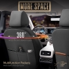 Καλύμματα Αυτοκινήτου Otom Inspire Design Universal Full Δερματίνη Σετ Εμπρός / Πίσω Μαύρο INS-3501 11 Τεμάχια