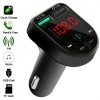 Fm Transmitter ALS-A85 Με Bluetooth, 2 USB Και Οθόνη LCD Μαύρο 1 Τεμάχιο