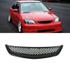 Μάσκα Για Honda Civic 01-03 Sport Look Χωρίς Σήμα Μαύρη Γυαλιστερή 1 Τεμάχιο