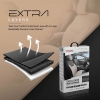 Ημικάλυμμα Αυτοκινήτου Otom "Exclusive" Από Λινό Ύφασμα Με Δερματίνη Μαύρο EXLN-101 1 Τεμάχιο
