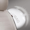 Πλατοκάθισμα Αυτοκινήτου Otom "Premium Linen" Από Λινό Ύφασμα Μπεζ CFLN-103 1 Τεμάχιο