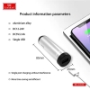 Φορτιστής Αναπτήρα Αυτοκινήτου Με 1 Θύρα USB Earldom CC21 12-24V 2.4A Γκρι 1 Τεμάχιο