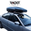 Μπαγκαζιέρα Οροφής Αυτοκινήτου Rackit Star 440lt Μαύρη Γυαλιστερή Με Διπλό Άνοιγμα Και Τοποθέτηση Quick Fix