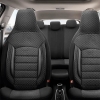 Καλύμματα Αυτοκινήτου Otom Sport Plus City Design Universal Βαμβακερό Ύφασμα / Rachel / Δερματίνη Σετ Εμπρός / Πίσω  Με Ενσωματωμένα Προσκέφαλα Μαύρο SPTPLS-101CTY 11 Τεμαχίων