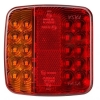 Φανάρια Τρέιλορ Led Μαγνητικά Ασύρματα 12 - 24 Volt 10x10.5 cm 2 Τεμάχια