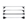 Μπάρες Οροφής Αλουμινίου CRUZ 924-098 Alu Cargo AF3-158cm Ασημί 3 Τεμάχια