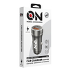 ON Mobile Accessories Φορτιστής Αναπτήρα Αυτοκινήτου με 2 Θύρες USB και USB-c 12-24V Μαύρος