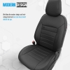 Καλύμματα Αυτοκινήτου Otom Premium Design Universal Full Δερματίνη Σετ Εμπρός / Πίσω Μαύρο PRM-101 11 Τεμάχια