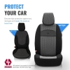 Καλύμματα Αυτοκινήτου Otom Smart Design Universal Ύφασμα / Δερματίνη Σετ Εμπρός / Πίσω Μαύρο / Γκρι SLTSMT102-NZ 11 Τεμαχίων