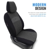 Καλύμματα Αυτοκινήτου Otom Smart Design Universal Ύφασμα / Δερματίνη Σετ Εμπρός / Πίσω Μαύρο SLΤSΜΤ101-ΝΖ 11 Τεμάχια