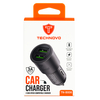 Φορτιστής Αναπτήρα Αυτοκινήτου Technovo TN-B006 Με 2 Θύρες USB 12-24V 3A Χρυσό 1 Τεμάχιο
