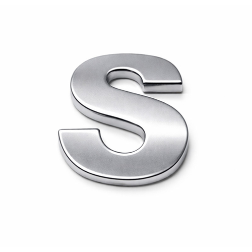 Είδος- 00009-1-aut-gramma-xrwmiou-3d-b ΑΥΤ/ΤΑ ΓΡΑΜΜΑΤΑ ΧΡΩΜΙΟΥ "S" 2.7Χ2.5CΜ